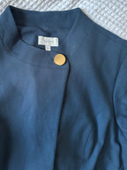 Wool Blend Navy Grace Dress